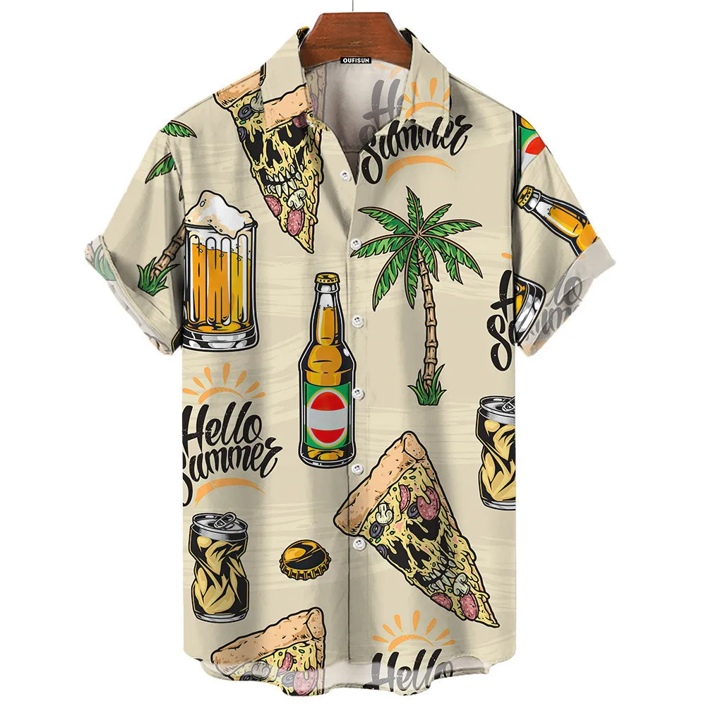Camisa Hawaiana Retro de Veran - Vintage Hawaiian Floral Shirt reseña y precio