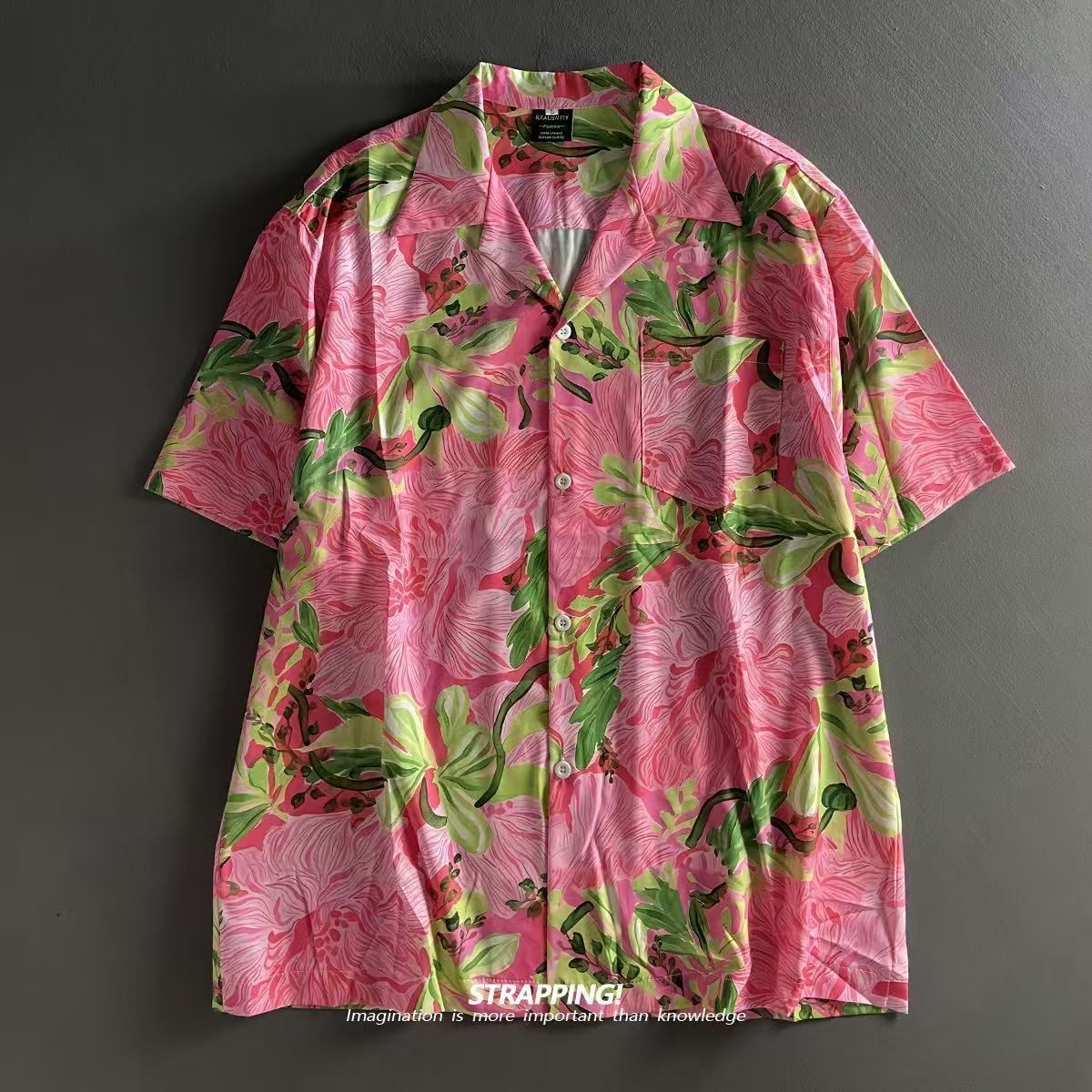 Camisas hawaianas con cuello c - Vintage Hawaiian Floral Shirt reseña y precio