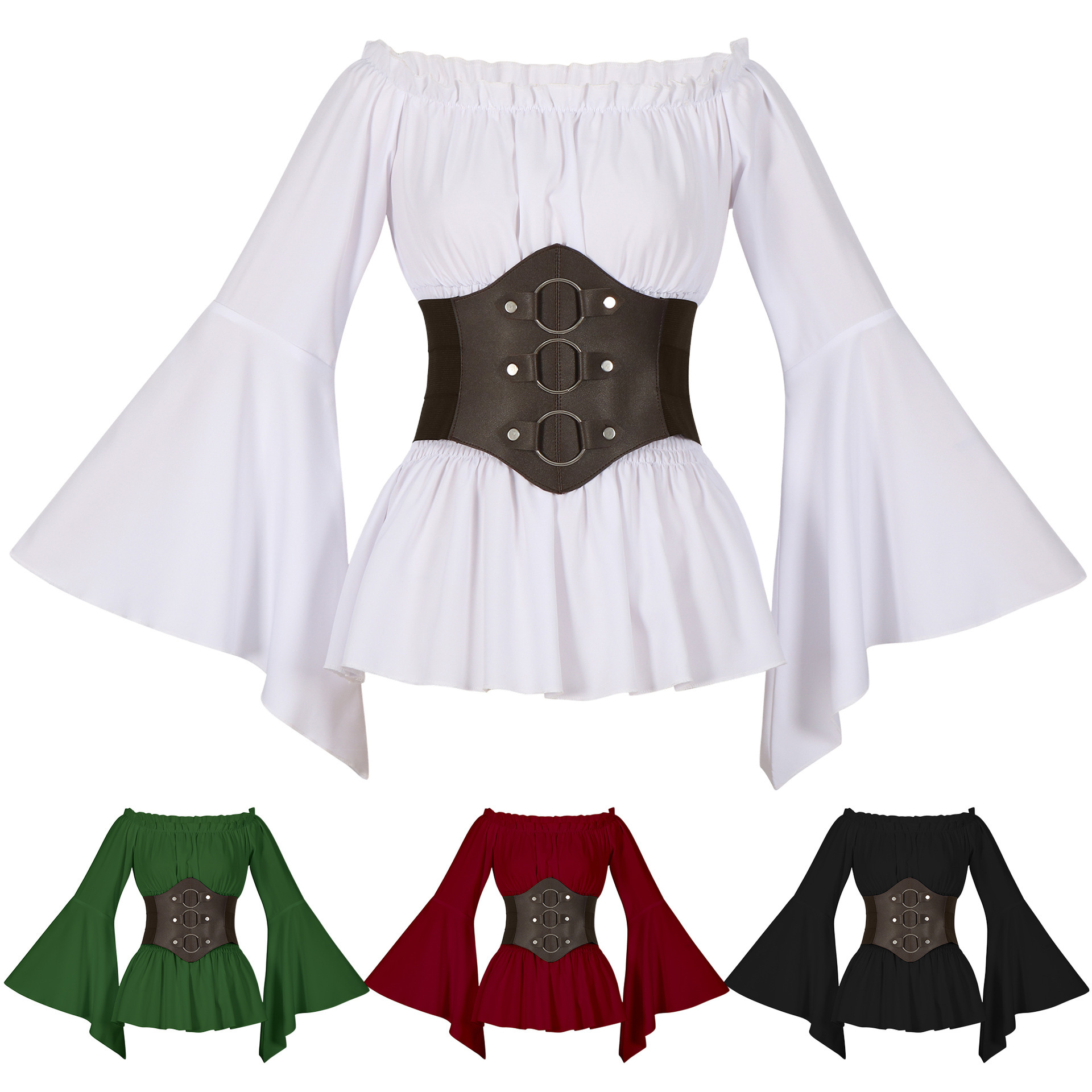 Camisa Pirata Medieval Victori - Shirts reseña y precio
