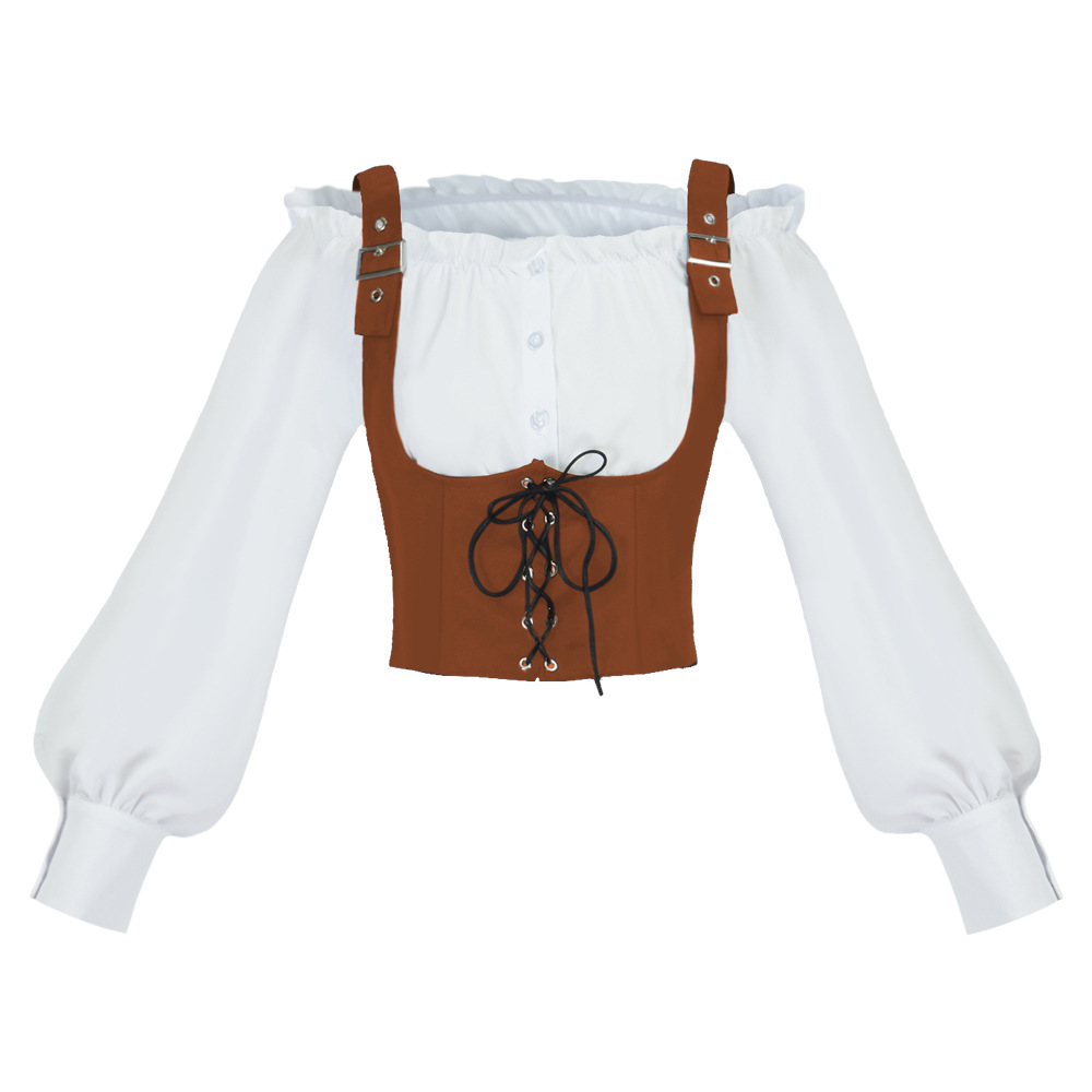 Blusa de estilo retro occident - Shirts reseña y precio