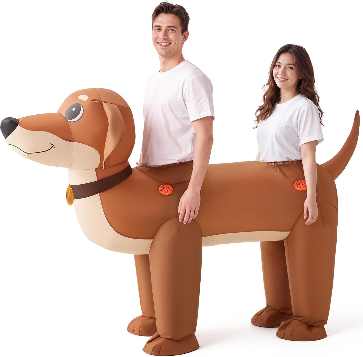 Disfraz inflable de perro salc - Suits reseña y precio